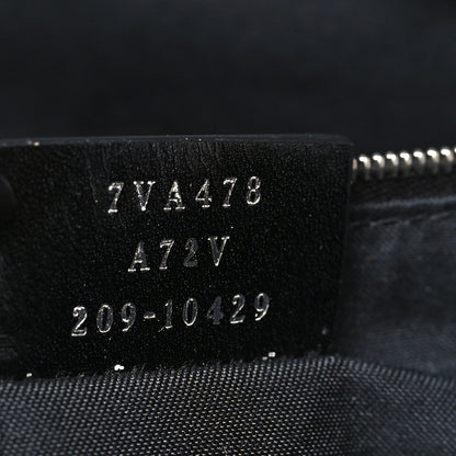 Fendi Nappa FF 1974 Embossed Large Baguette Black 7 of 11