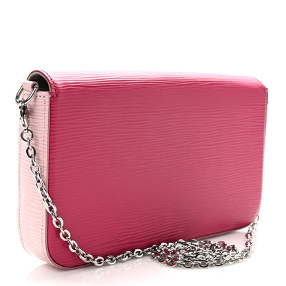 Louis Vuitton LOUIS VUITTON Epi Pochette Felicie Hot Pink 4 of 10
