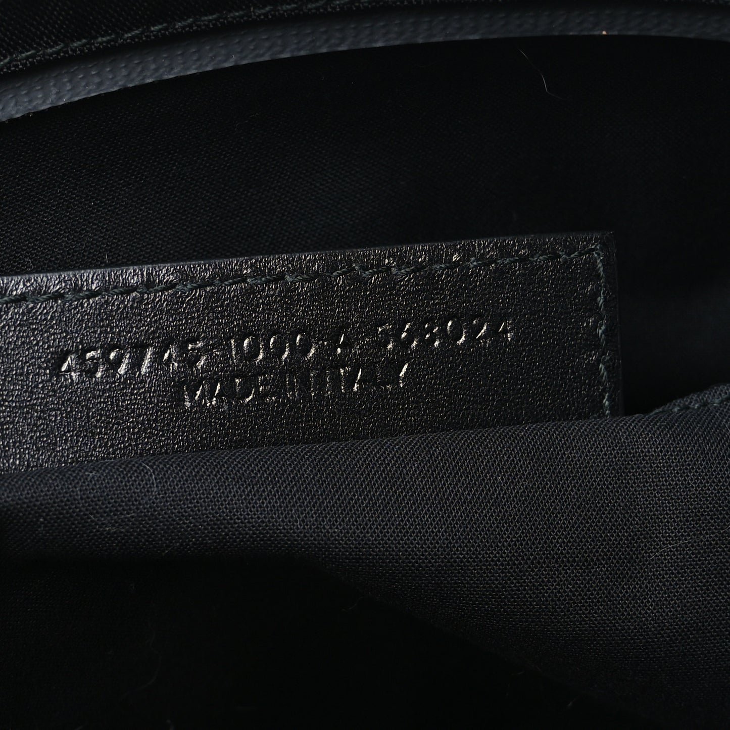 Nylon Political Campaign Logo Embroidered Documents Case Black