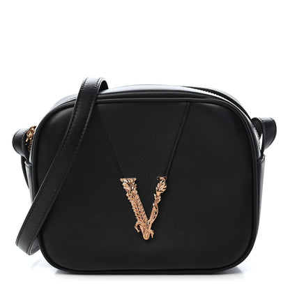 Versace Nappa Virtus Camera Bag Black 1 of 8