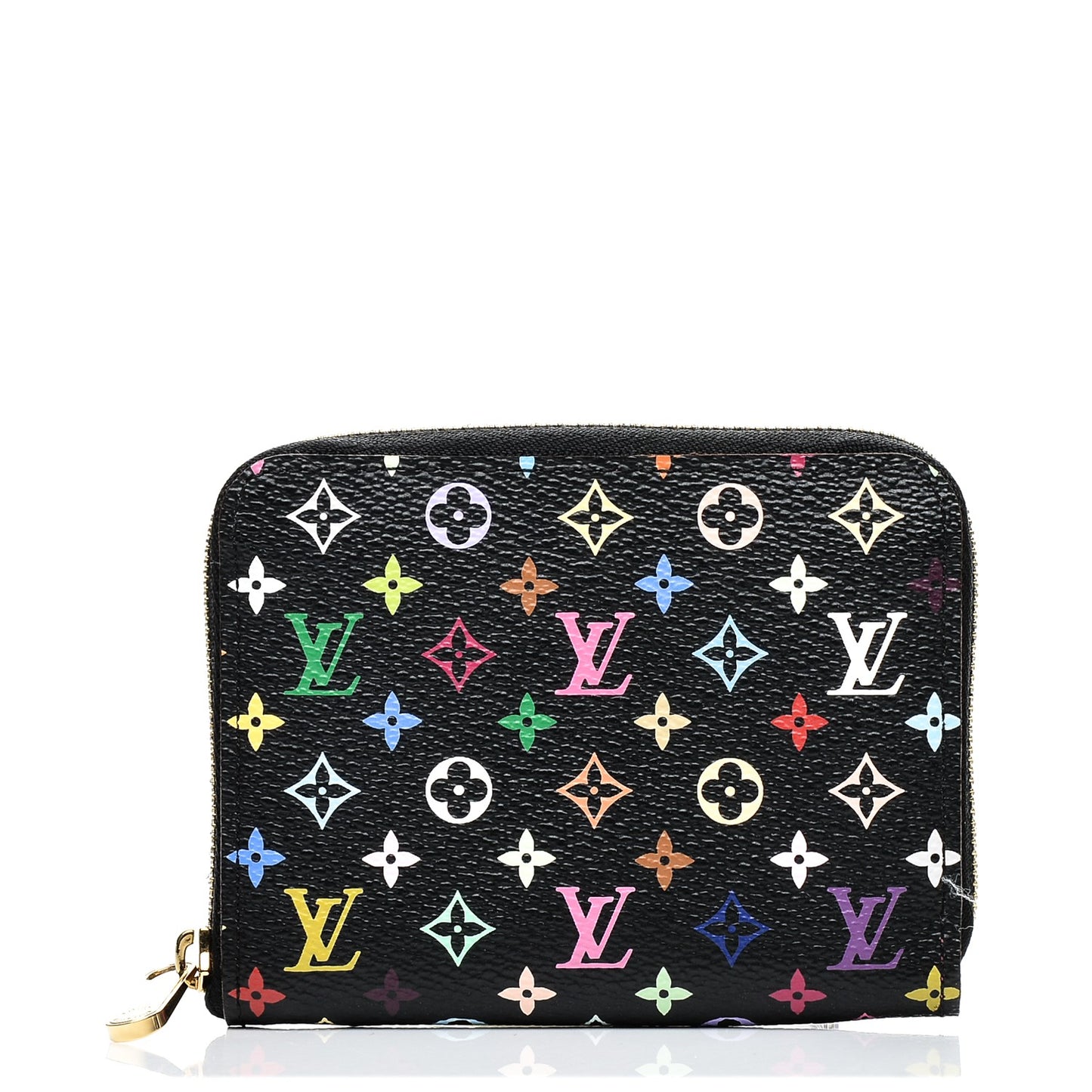 Monogram Multicolor Zippy Coin Purse Black Grenade