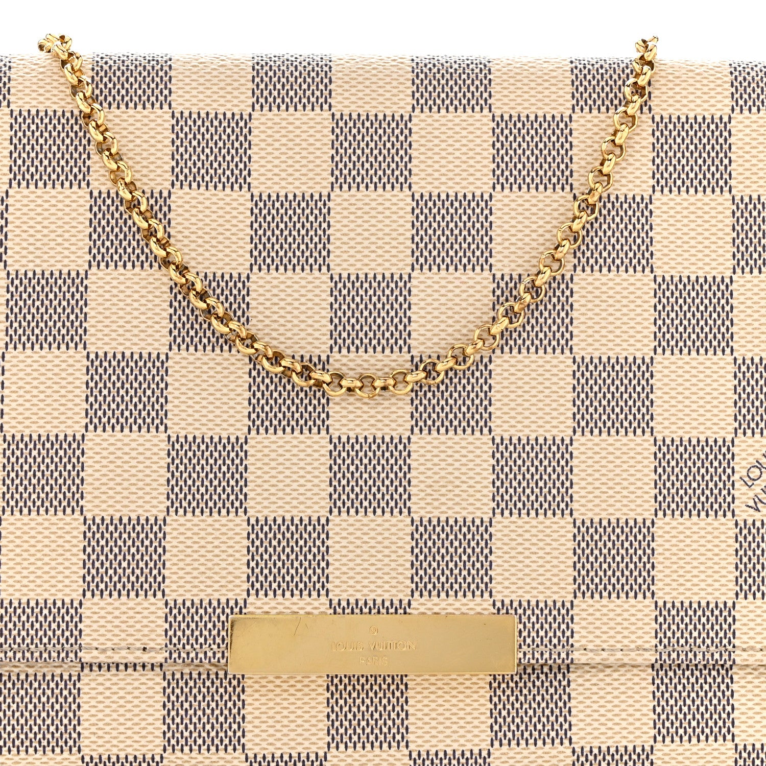 Louis Vuitton Damier Azur Favorite MM 8 of 10