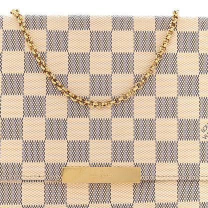 Louis Vuitton Damier Azur Favorite MM 8 of 10