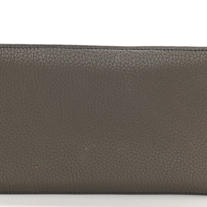 Hermes Taurillon Clemence Tri-Color Jypsiere 28 Etain Bleu Ocean Bleu Abysse 11 of 11