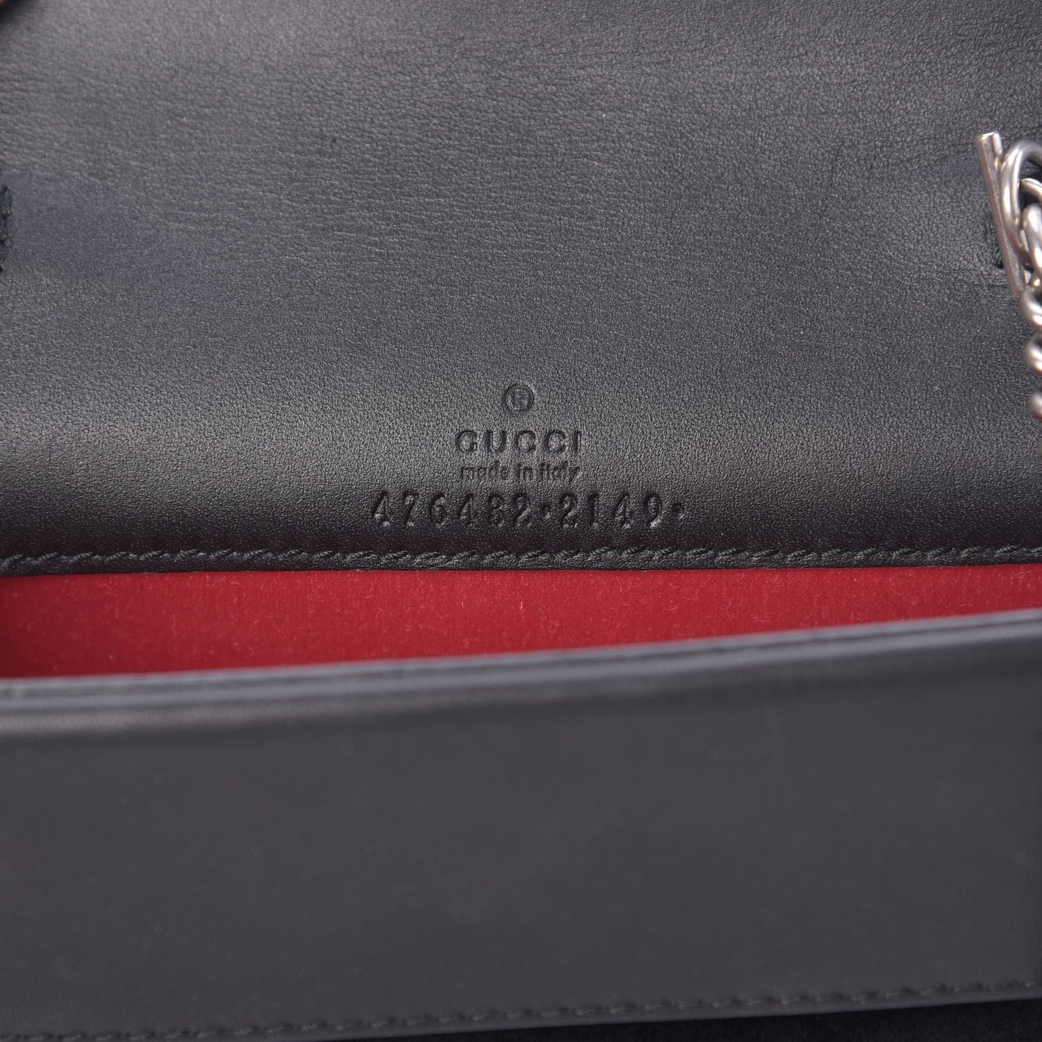 Gucci Velvet Crystal Super Mini Dionysus Shoulder Bag Black 6 of 13