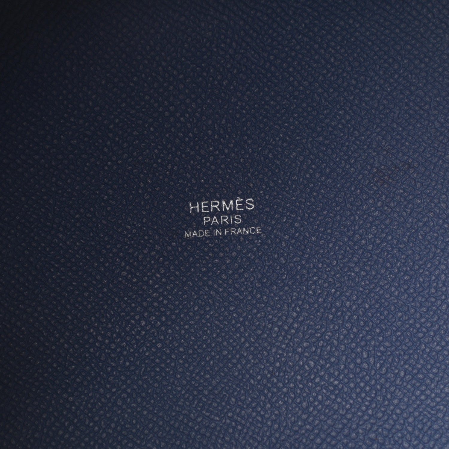 Hermes Epsom Tressage De Cuir Picotin Lock 18 PM Bleu Brighton Capucine Bleu Saphir 6 of 17