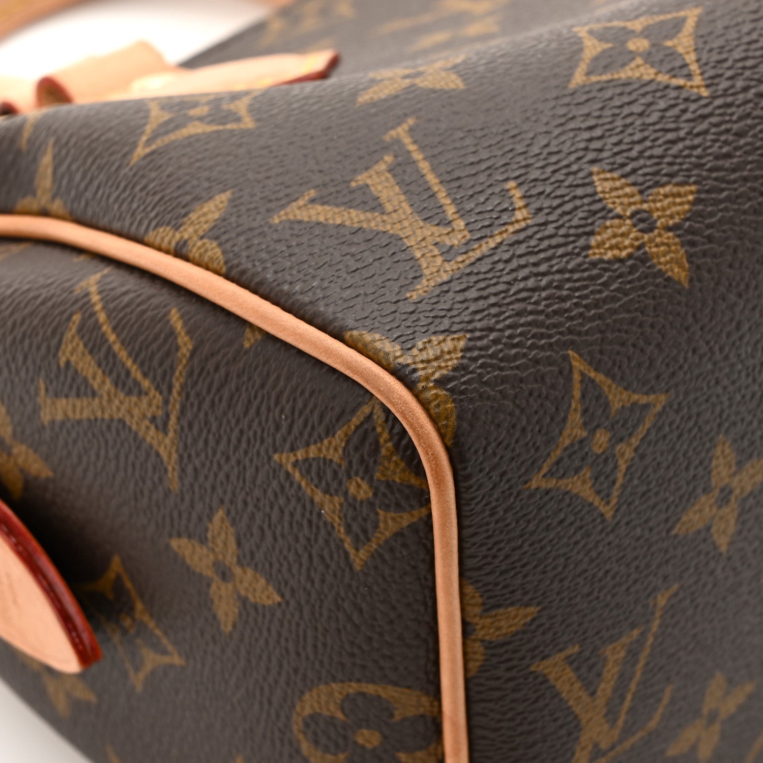 Louis Vuitton Monogram Speedy Bandouliere 20 Beige 14 of 16