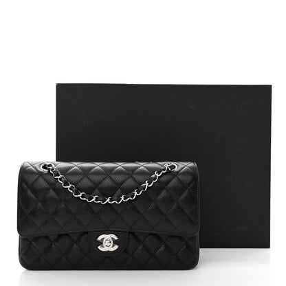 Chanel Caviar Quilted Medium Double Flap Black 11 of 11