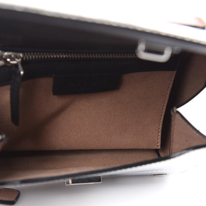 Givenchy Metallic Calfskin Mini Pandora Box Crossbody Bag Silver 5 of 16