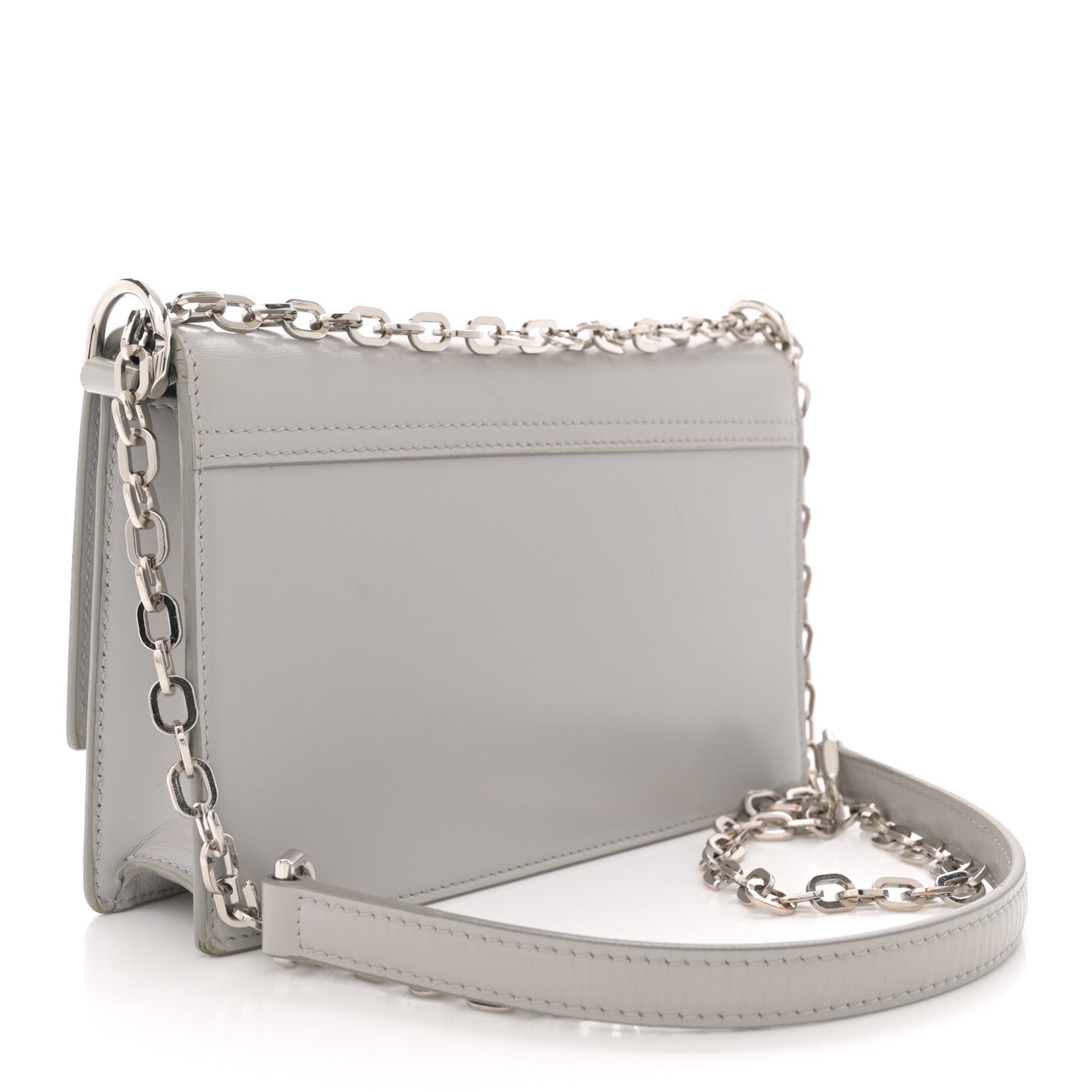 Box Calfskin Medium 4G Shoulder Bag Cloud Grey