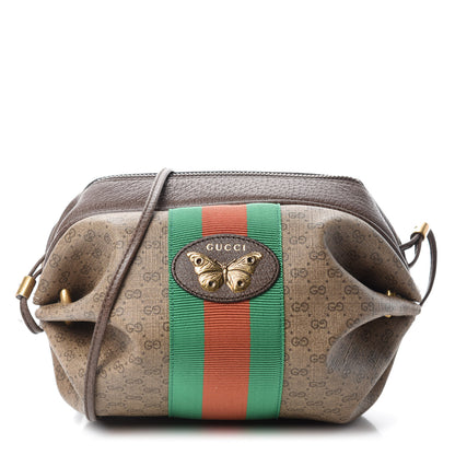 Gucci Mini Vintage GG Supreme Monogram Web Butterfly New Candy Crossbody Beige New Acero 1 of 11