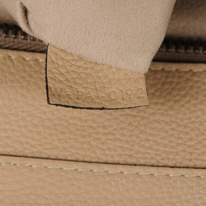 Celine Drummed Calfskin Mini Luggage Dune 8 of 14