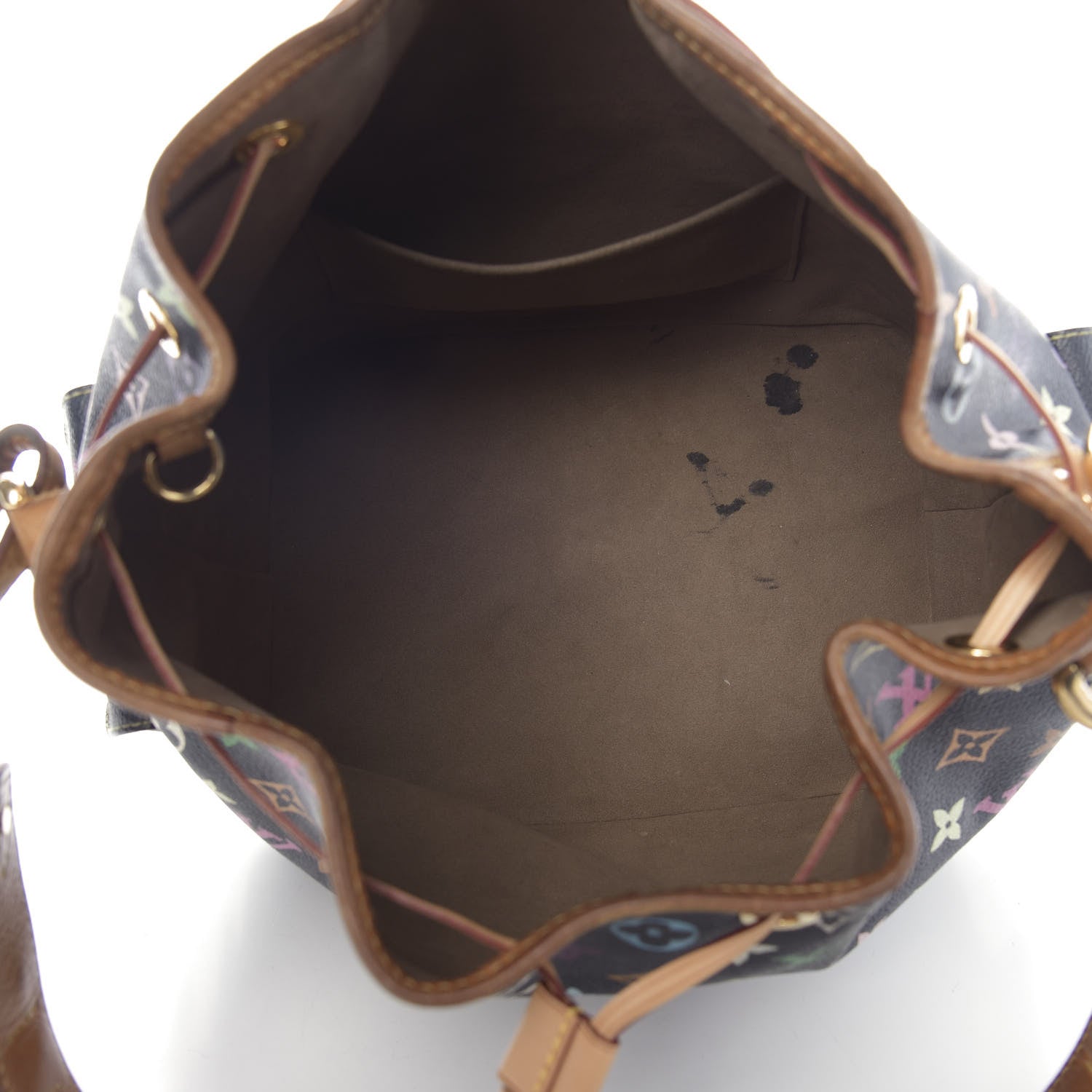 Louis Vuitton Monogram Multicolor Petit Noe Black 5 of 12