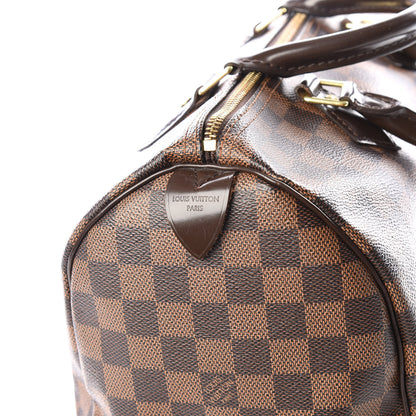 Louis Vuitton Damier Ebene Speedy 30 9 of 12