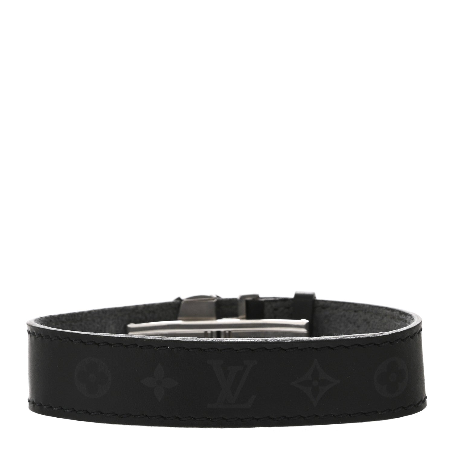 Louis Vuitton Mat Monogram Wish Bracelet Black 3 of 5