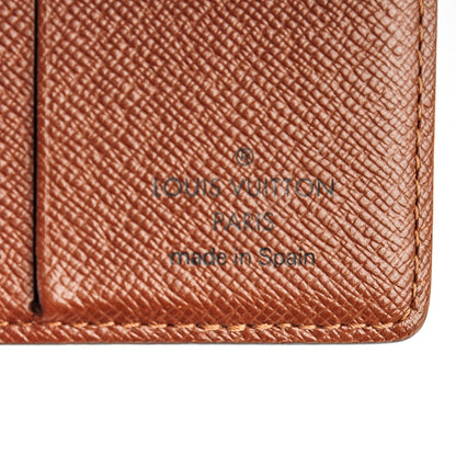 Louis Vuitton Monogram Billfold Wallet 6 Credit Card Slots 6 of 7