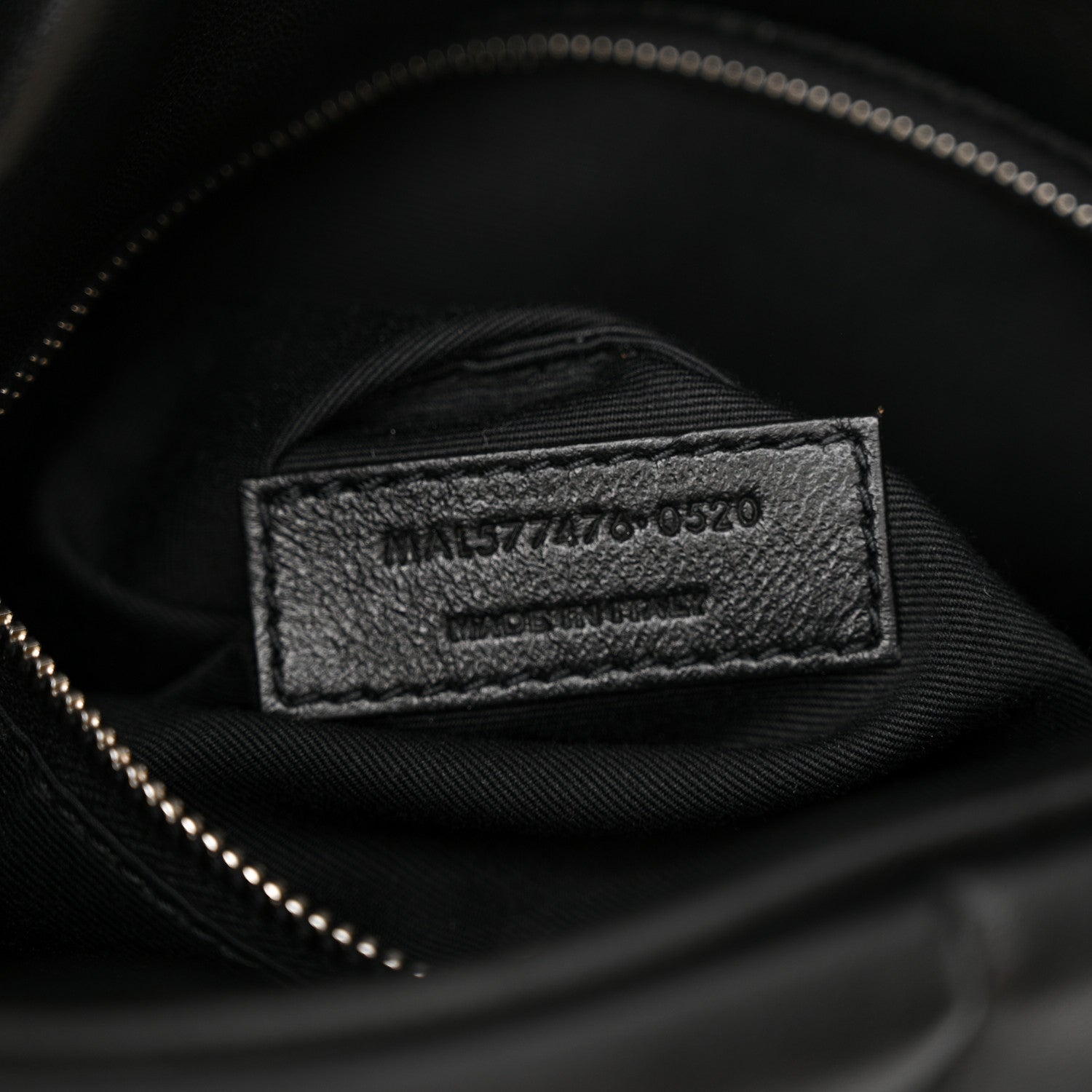 Saint Laurent Lambskin Quilted Small Loulou Puffer Monogram Chain Satchel Black 6 of 9