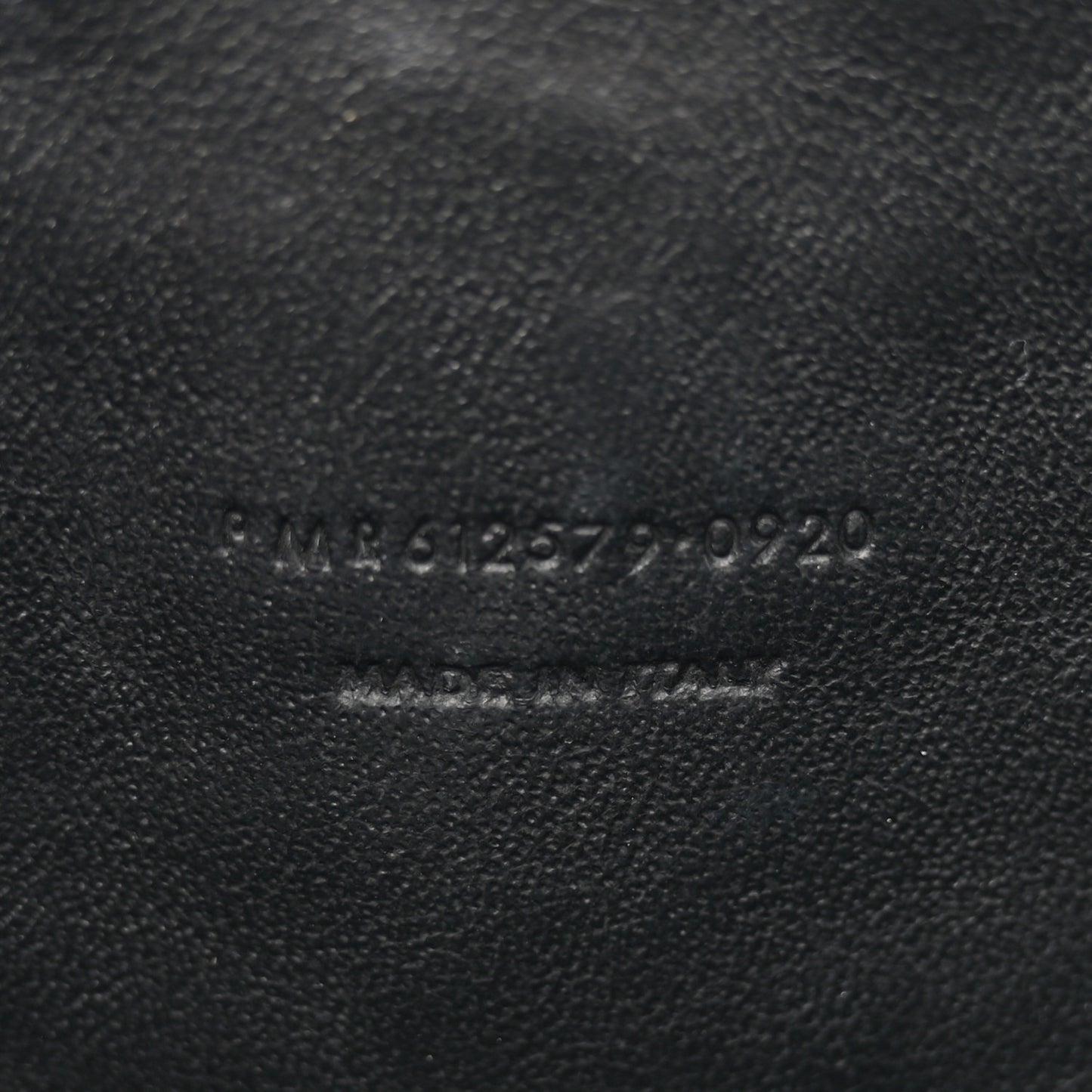 Grain De Poudre Matelasse Monogram Mini Lou Camera Bag Black