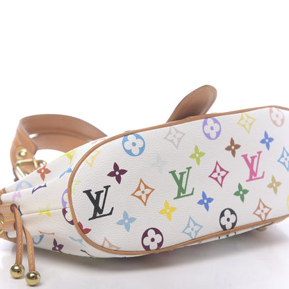 Louis Vuitton Monogram Multicolor Theda GM White 9 of 10