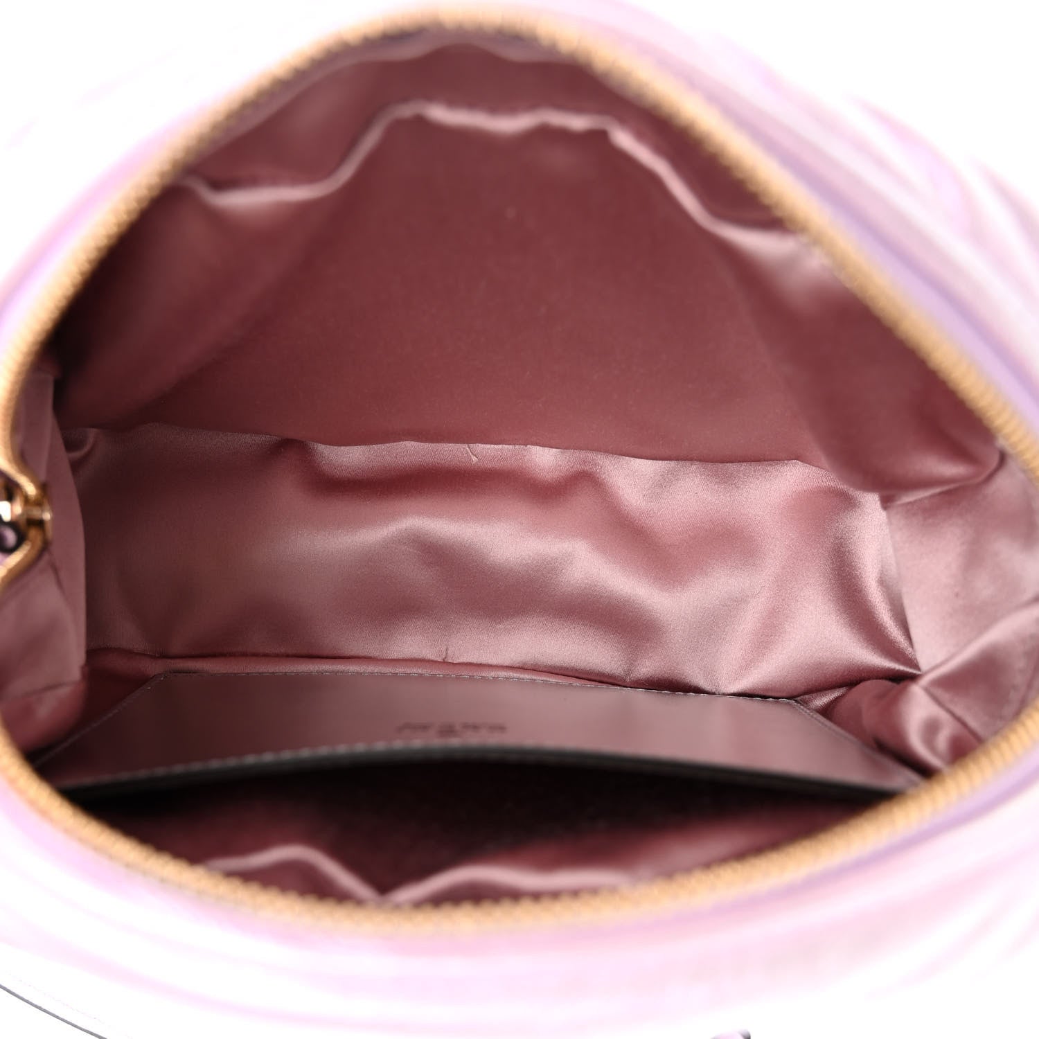 Gucci Iridescent Nappa Chevron Matelasse Small GG Marmont Chain Shoulder Bag Iridescent Escape Pink 5 of 10