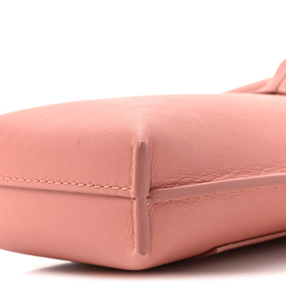Loewe Calfskin Bunny Pouch Crossbody Bag Peach Bloom 9 of 10