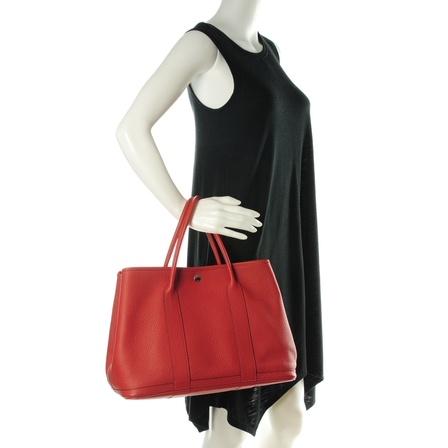 Hermes Vache Country Garden Party 36 MM Rouge Duchesse 2 of 6