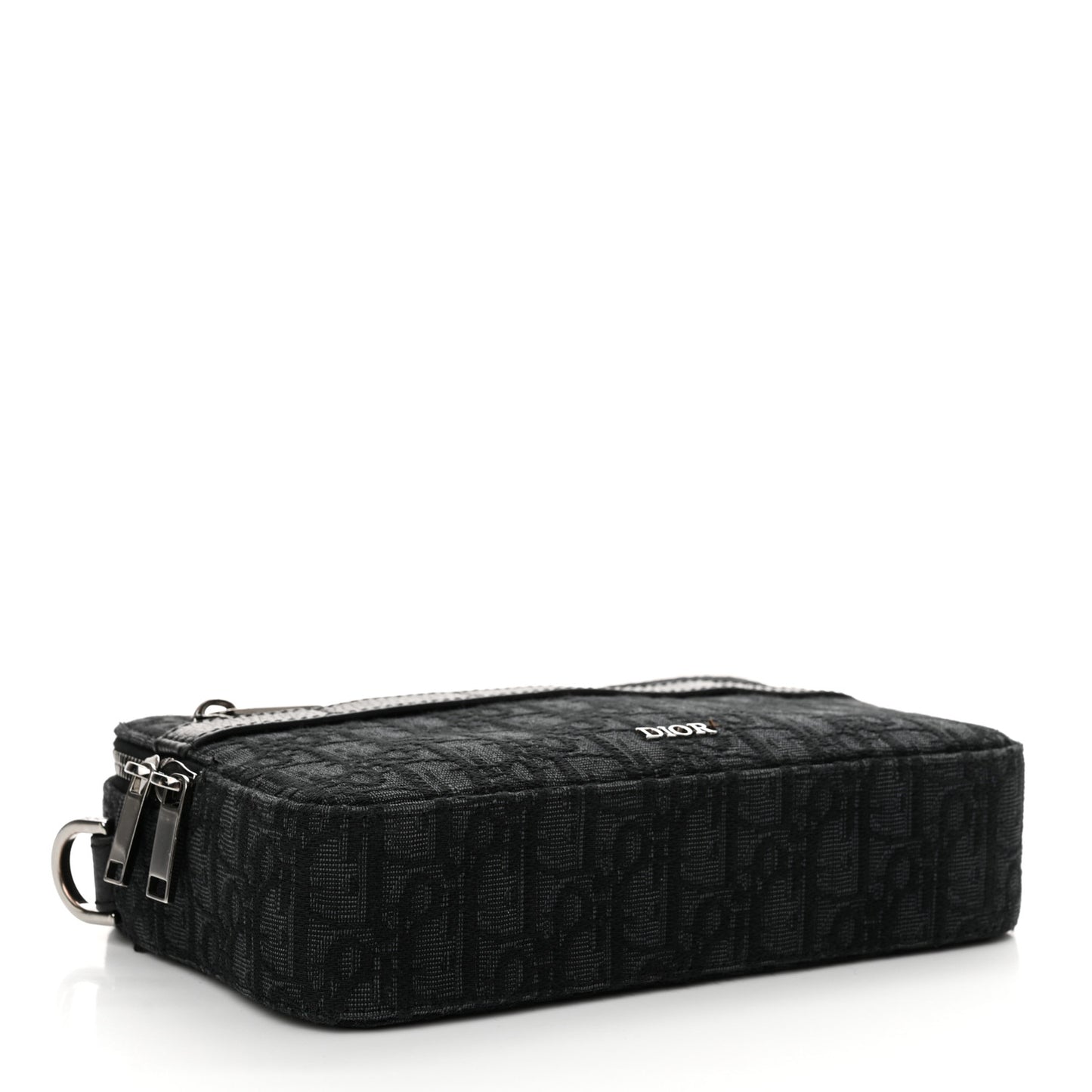HOMME Oblique Safari Messenger Black