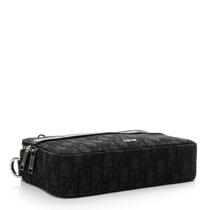 Christian Dior HOMME Oblique Safari Messenger Black 4 of 16