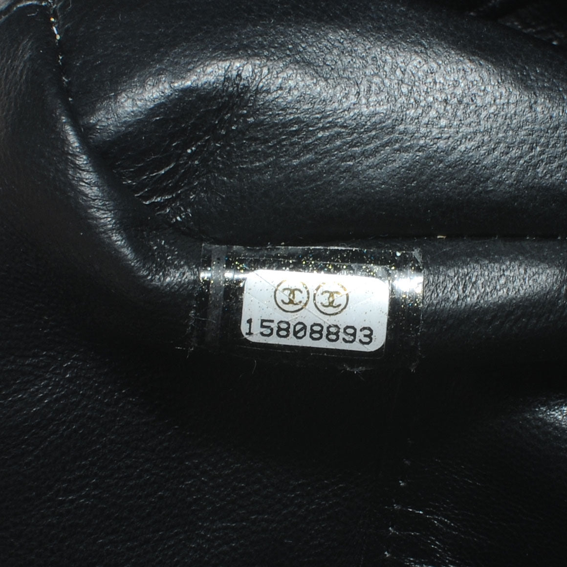 Lambskin Quilted Bucket Shoulder Bag Black
