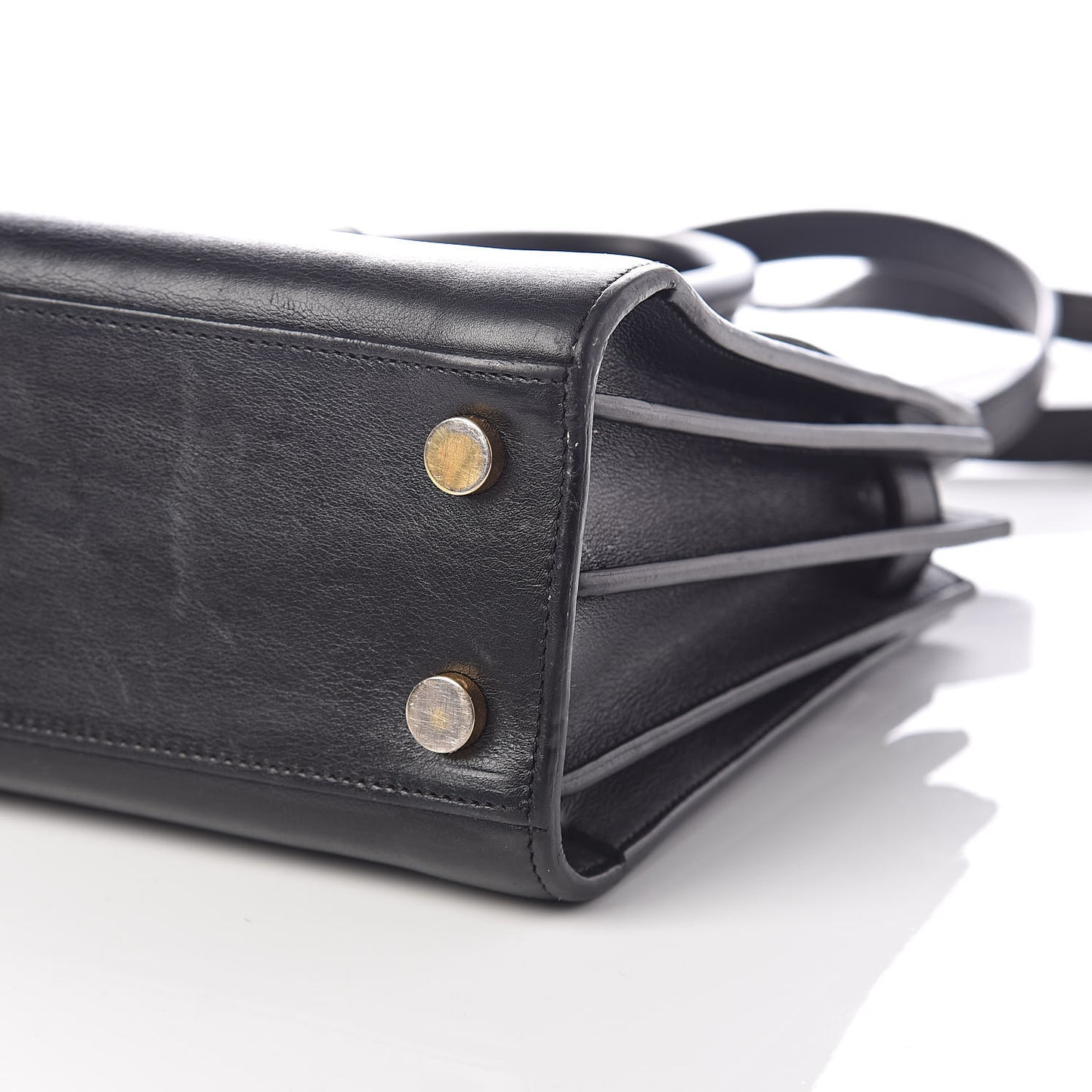 Calfskin Nano Sac De Jour Black