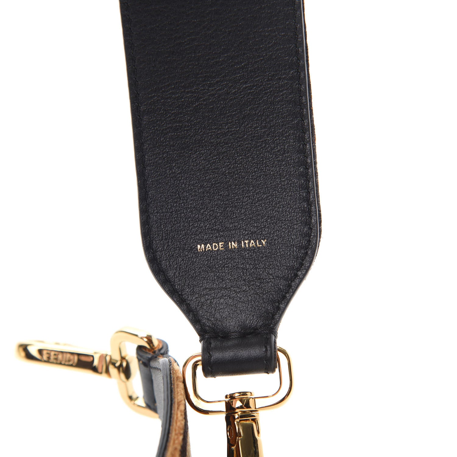 Fendi Velvet Tapestry FF Strap You Tobacco 4 of 4