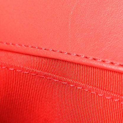 Chanel Velvet Quilted Small Boy Flap Coral 10 of 13