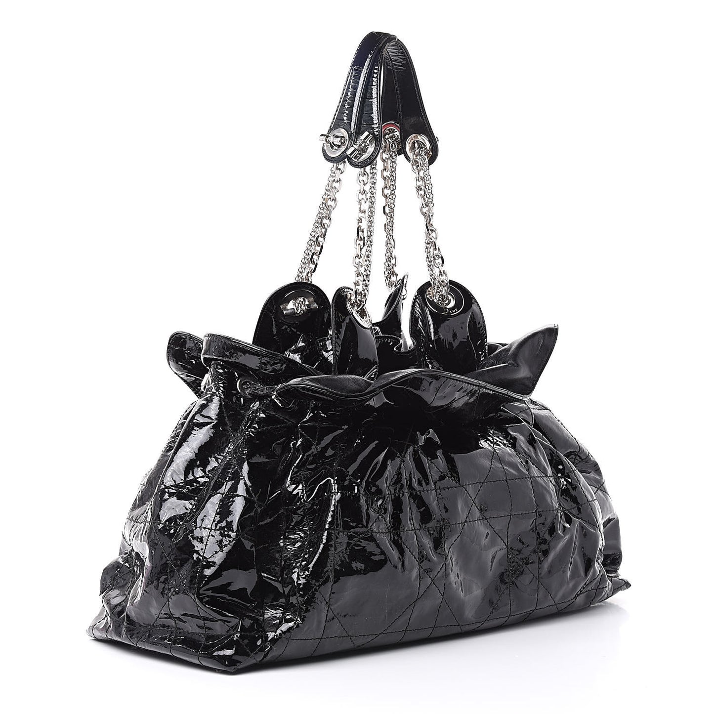 Patent Cannage Medium Le Trente Tote Black
