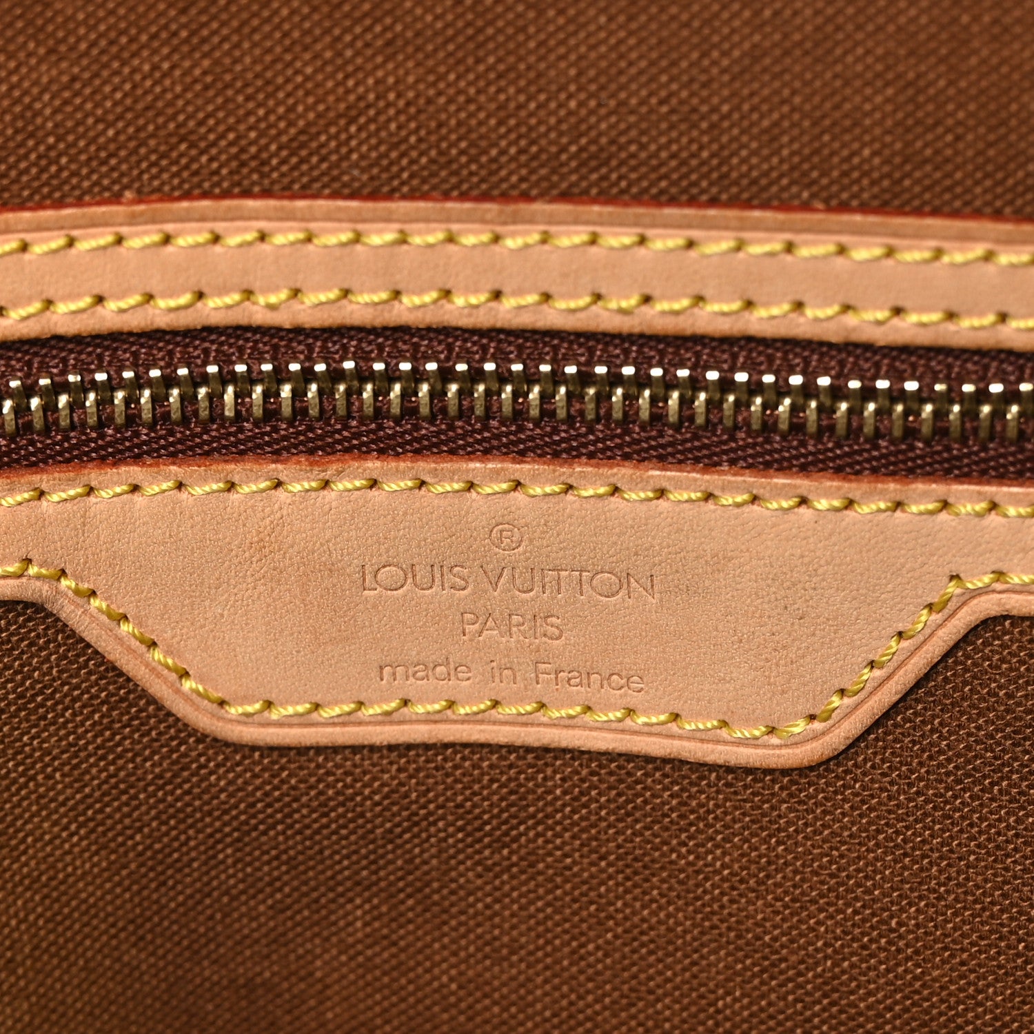 Louis Vuitton Monogram Cabas Mezzo 5 of 8