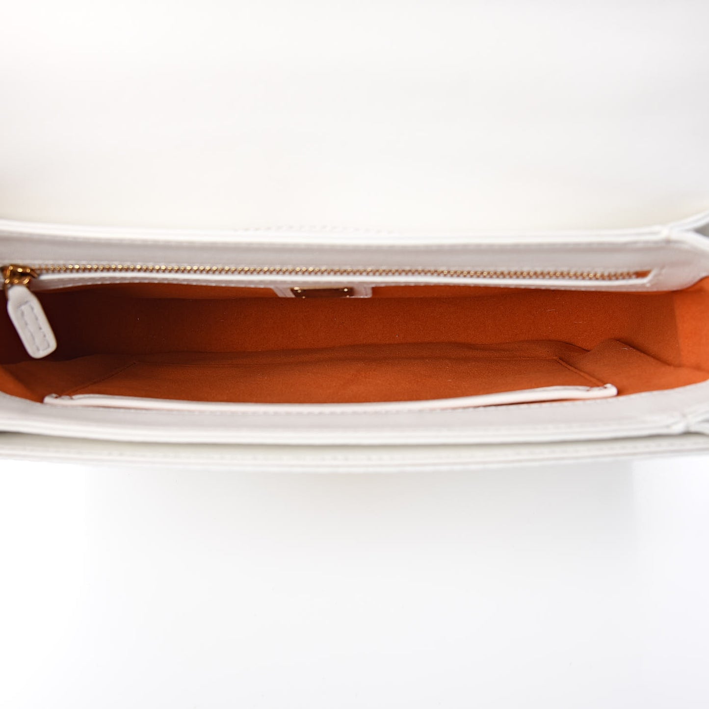 Visetos Medium Patricia Satchel White