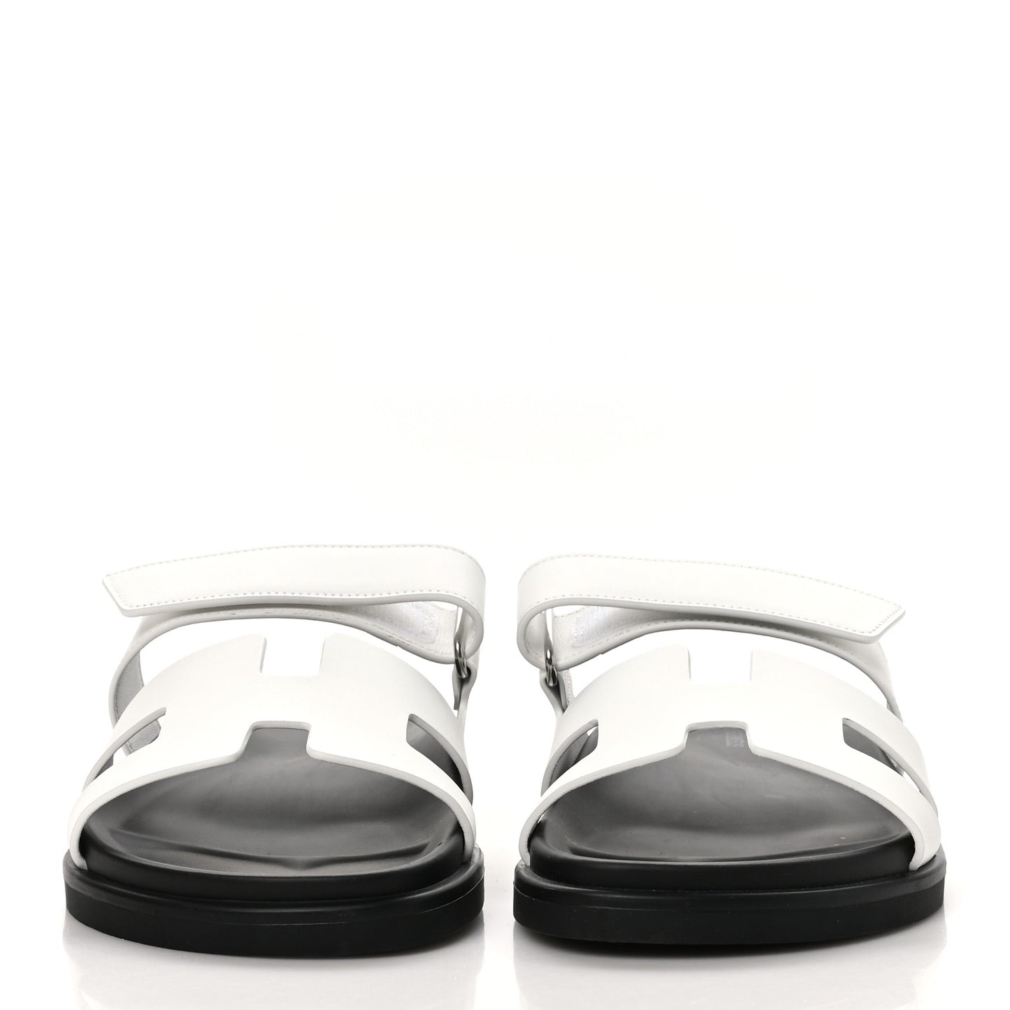 Calfskin Womens Chypre Sandals 39 White