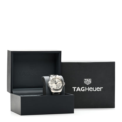 Tag Heuer Stainless Steel 40mm Aquaracer Professional 200 Solargraph Quartz Watch Silver WBP1111 5 of 5