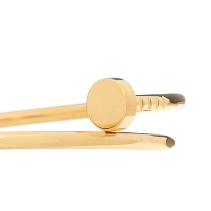 Cartier 18K Yellow Gold Small Juste Un Clou Bracelet 16 3 of 4