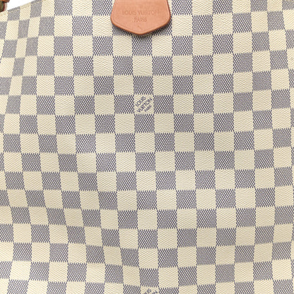 Louis Vuitton Damier Azur Graceful MM Rose Ballerine 11 of 14
