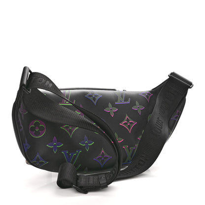 Louis Vuitton Calfskin Monogram Spotlight Comet Bumbag Black Borealis 3 of 10