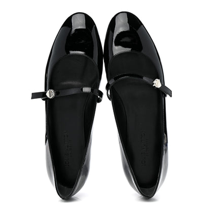 Louis Vuitton Patent Uniformes Ballet Flats 37.5 Black 2 of 10