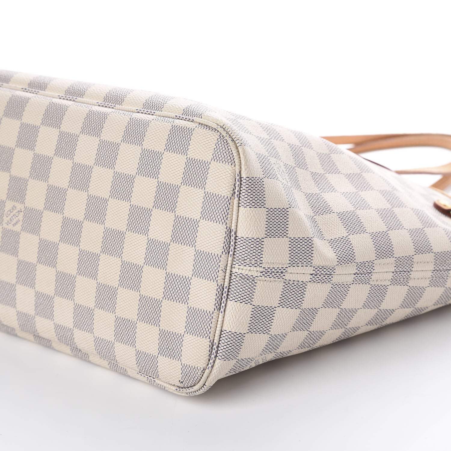 Louis Vuitton Damier Azur Neo Neverfull MM Rose Ballerine 6 of 9
