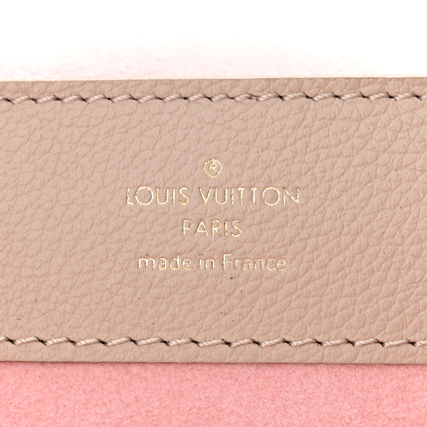 Louis Vuitton Soft Calfskin Mini Lockme Ever Greige 6 of 10