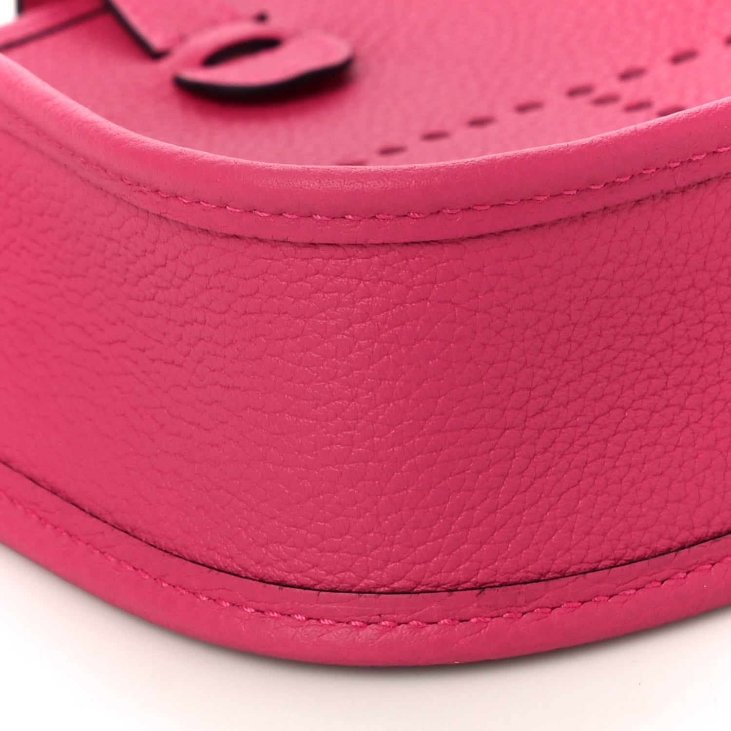 Hermes Taurillon Clemence Evelyne TPM Rose Shocking 8 of 10