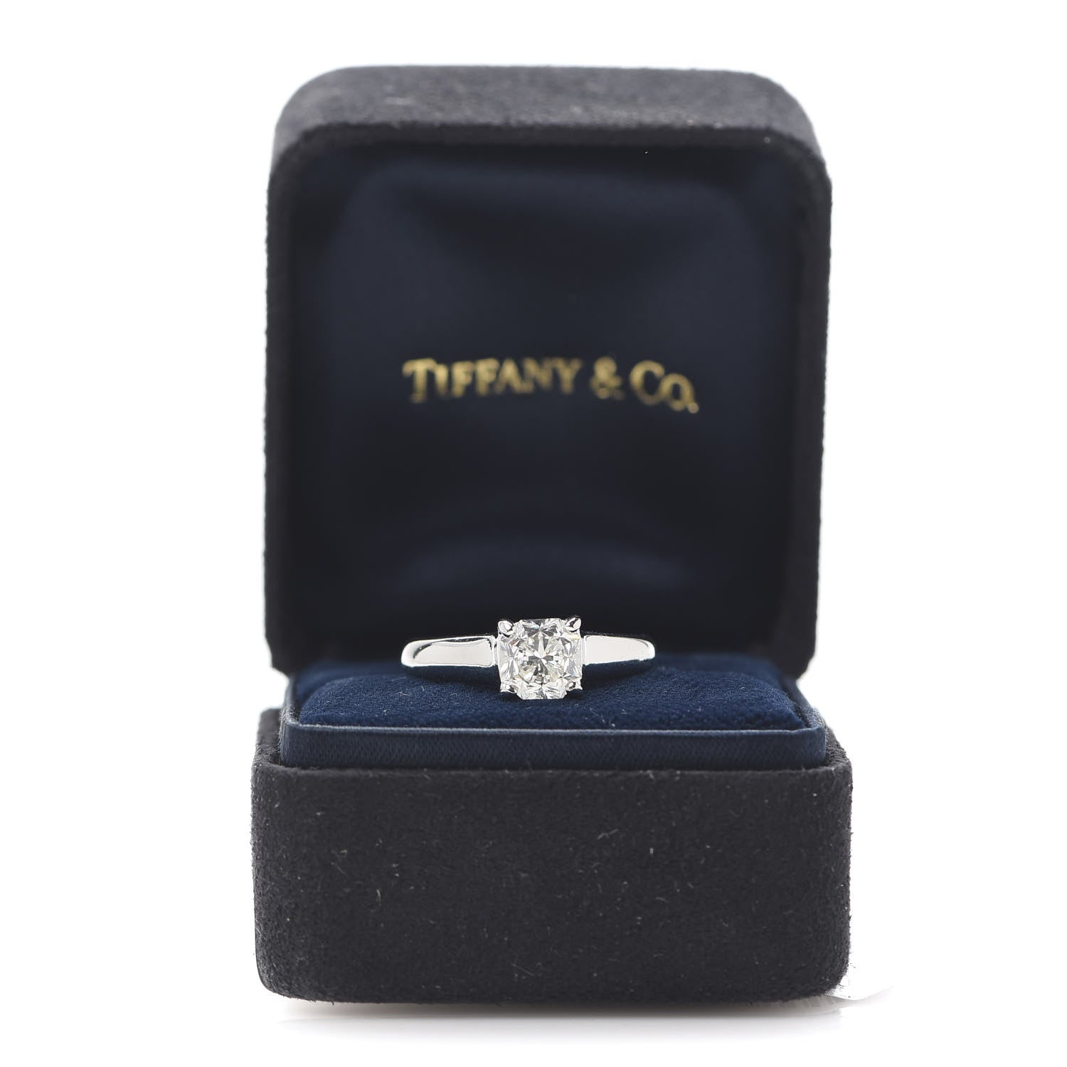 Tiffany Platinum Diamond 1.20ct Solitaire Lucida Engagement Ring 51 5.75 7 of 7