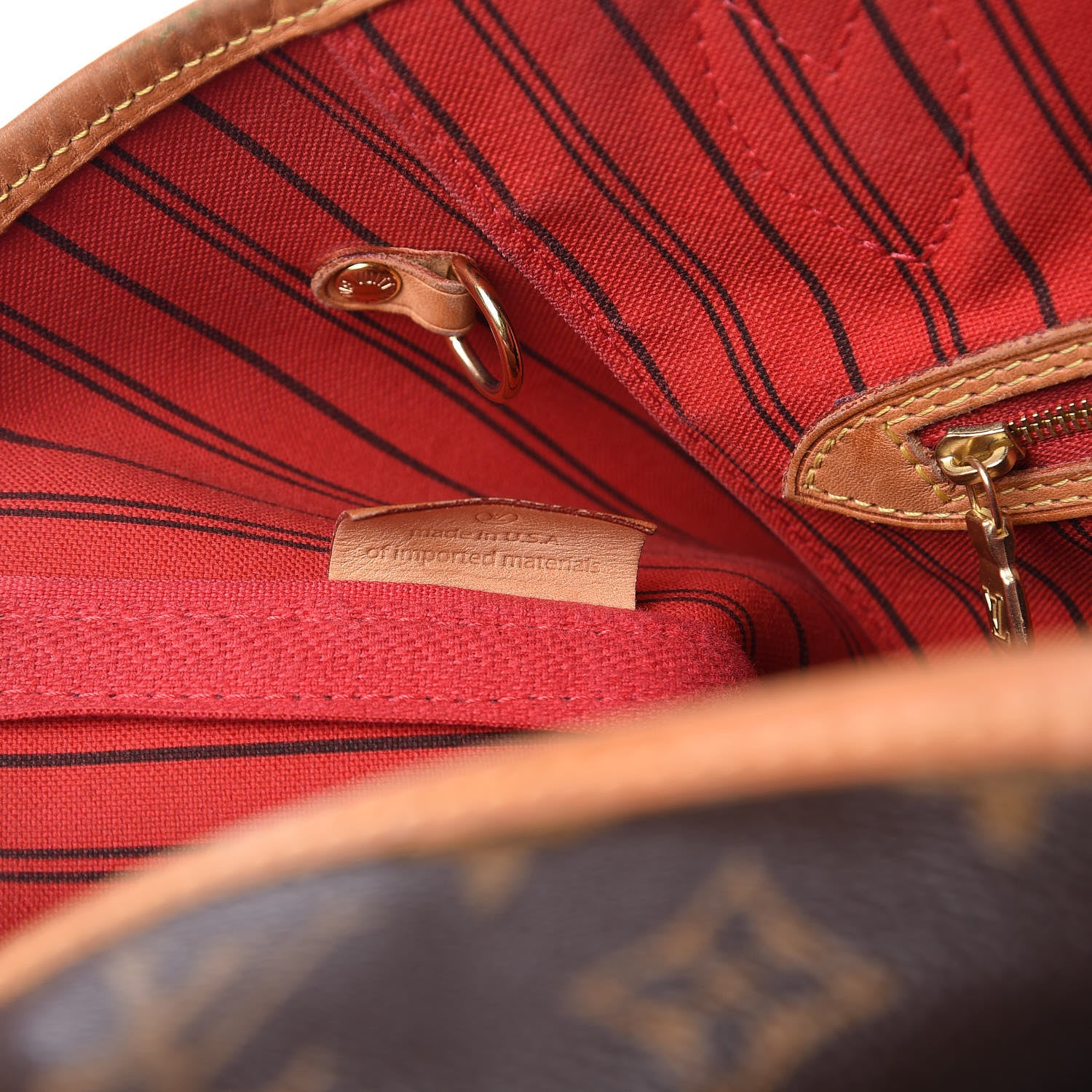 Louis Vuitton Monogram Neo Neverfull MM Cherry 8 of 19