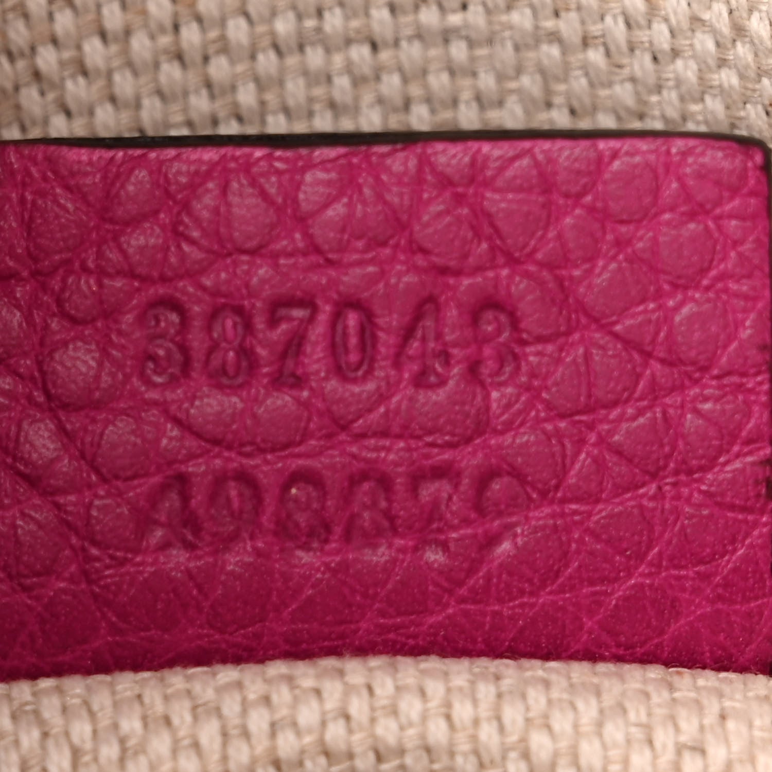 Gucci Cellarius Calfskin Small Soho Chain Shoulder Bag Bright Bouganville 7 of 10
