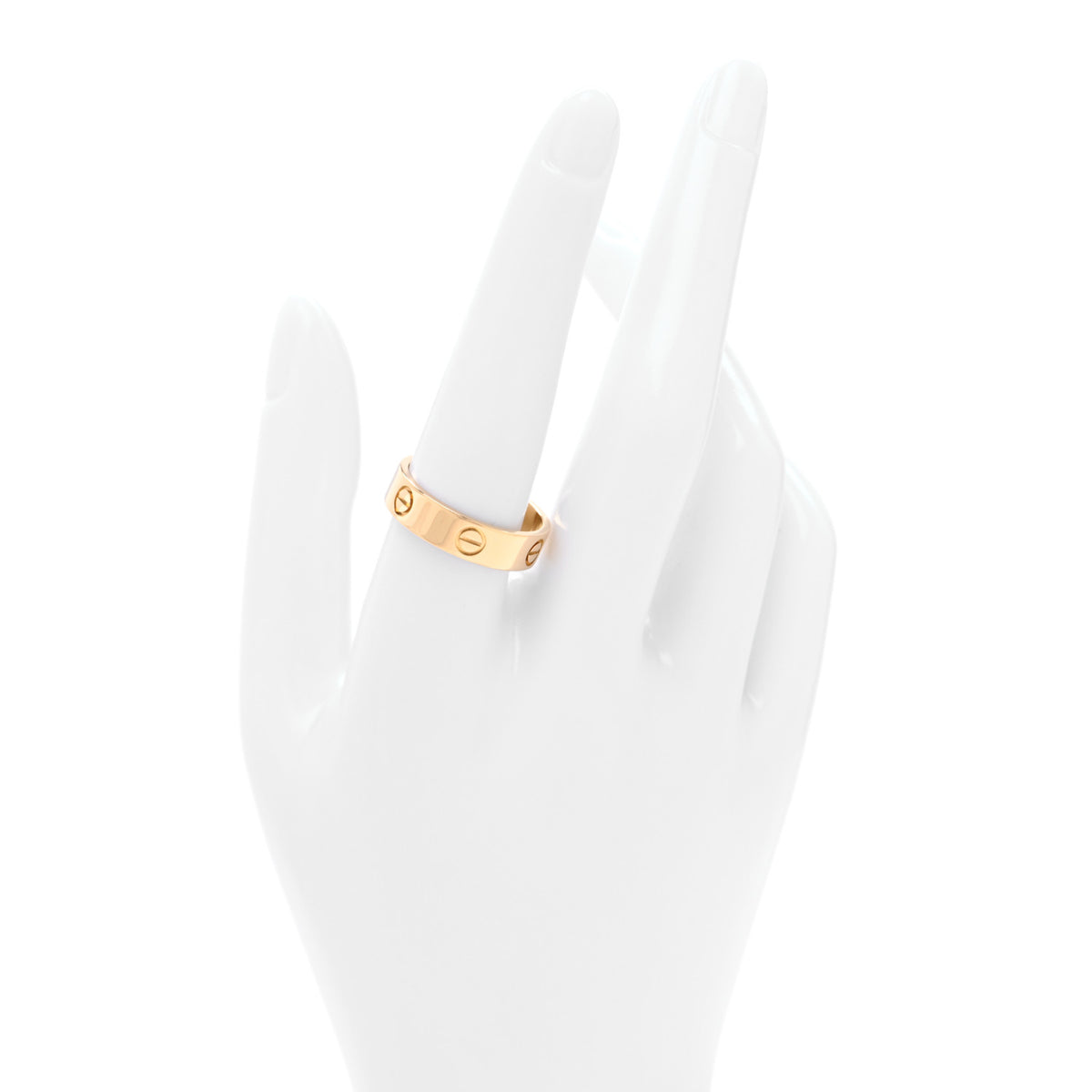 Cartier 18K Yellow Gold 5.5mm LOVE Ring 60 9 2 of 5
