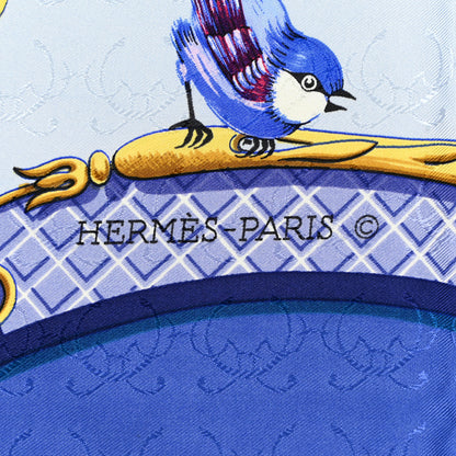 Hermes Jacquard Silk La Cle Des Champs Scarf 90 2 of 6