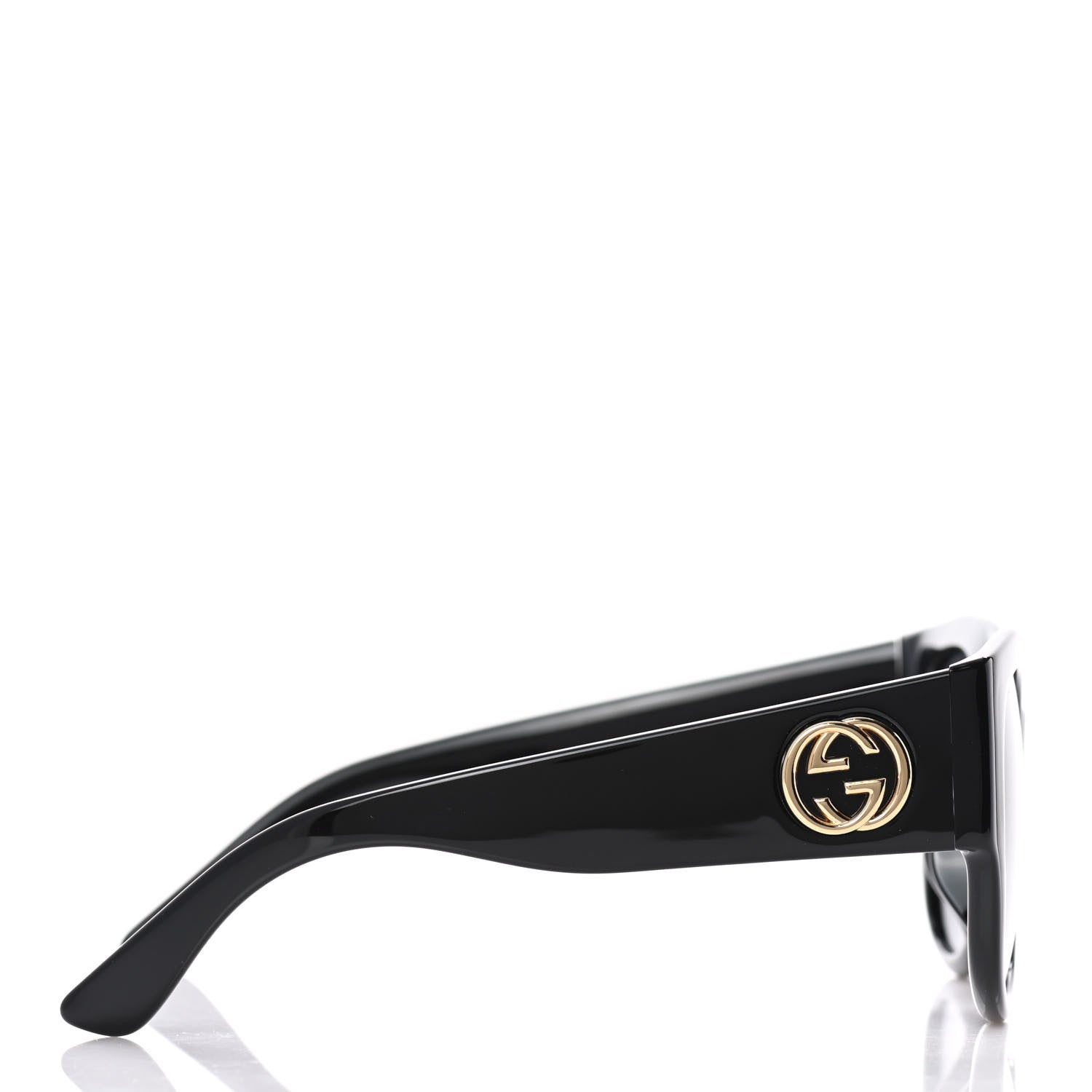 Gucci Acetate Square Frame Sunglasses GG0142SA Black 3 of 9